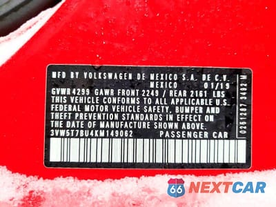 Zdjęcie 13 z 13 samochodu: 2019 VOLKSWAGEN JETTA GLI VIN:3VW5T7BU4KM149062 - miniatura