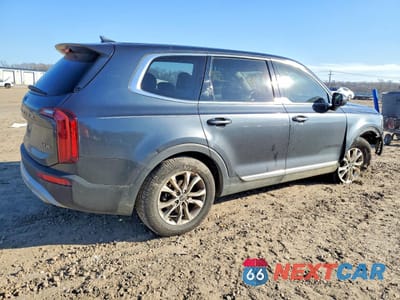 Trzecie zdjęcie samochodu z tyłu: 2020 KIA TELLURIDE LX VIN:5XYP2DHC8LG048410 - miniatura