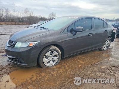 2013 HONDA CIVIC LX 19XFB2F57DE017071 - główne zdjęcie licytacji z USA - miniatura