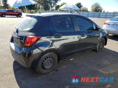 Trzecie zdjęcie samochodu z tyłu: 2015 TOYOTA YARIS VIN:VNKKTUD30FA034428 - miniatura