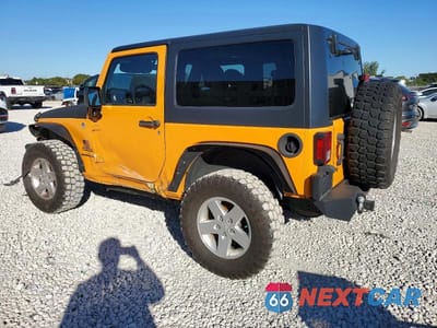 Drugie zdjęcie samochodu z przodu: 2012 JEEP WRANGLER SPORT VIN:1C4AJWAG3CL260878 - miniatura