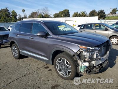 Czwarte zdjęcie samochodu z boku: 2022 HYUNDAI SANTA FE LIMITED VIN:KM8S5DA19NU018257 - miniatura