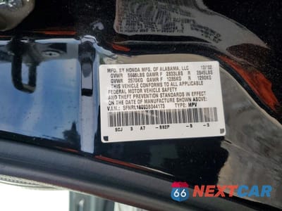 Zdjęcie 13 z 13 samochodu: 2003 HONDA ODYSSEY EXL VIN:5FNRL18093B044173 - miniatura