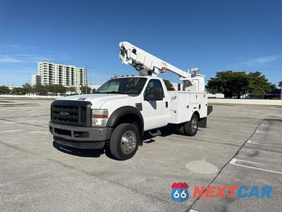Drugie zdjęcie samochodu z przodu: 2008 FORD F450 SUPER DUTY VIN:1FDXF46R58ED87116 - miniatura