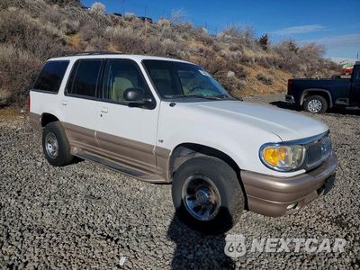 Czwarte zdjęcie samochodu z boku: 2000 MERCURY MOUNTAINEER VIN:4M2ZU86P5YUJ33690 - miniatura