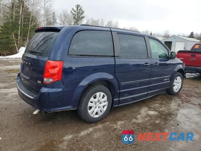Trzecie zdjęcie samochodu z tyłu: 2015 DODGE GRAND CARAVAN SE VIN:2C4RDGBG8FR616686 - miniatura