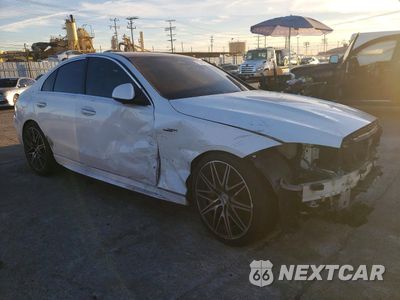 Czwarte zdjęcie samochodu z boku: 2023 MERCEDES-BENZ C 43 AMG VIN:W1KAF8HB4PR122914 - miniatura
