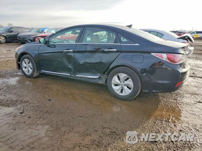 Drugie zdjęcie samochodu z przodu: 2014 HYUNDAI SONATA HYBRID VIN:KMHEC4A42EA108347 - miniatura