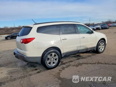 Trzecie zdjęcie samochodu z tyłu: 2012 CHEVROLET TRAVERSE LT VIN:1GNKVGED7CJ105168 - miniatura