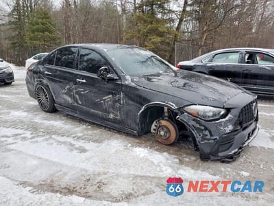 Czwarte zdjęcie samochodu z boku: 2022 MERCEDES-BENZ C 300 4MATIC VIN:W1KAF4HB2NR046664 - miniatura