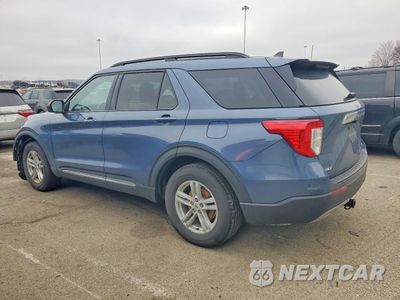Drugie zdjęcie samochodu z przodu: 2021 FORD EXPLORER XLT VIN:1FMSK8DH9MGC41422 - miniatura