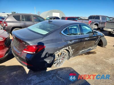 Trzecie zdjęcie samochodu z tyłu: 2019 GENESIS G70 2.0T SPORT M VIN:KMTG24LA4KU016171 - miniatura