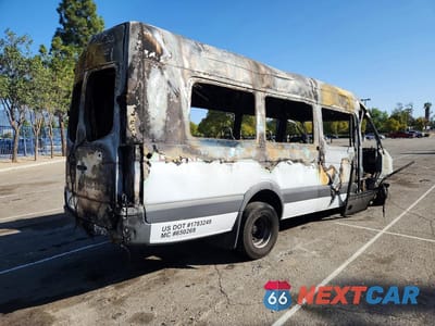 Trzecie zdjęcie samochodu z tyłu: 2014 MERCEDES-BENZ SPRINTER 3500 VIN:WD3PF4CC1E5881368 - miniatura