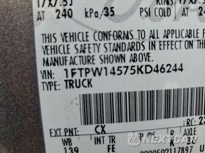 Zdjęcie 14 z 14 samochodu: 2005 FORD F150 SUPERCREW VIN:1FTPW14575KD46244 - miniatura