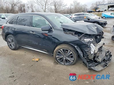 Czwarte zdjęcie samochodu z boku: 2020 ACURA MDX TECHNOLOGY VIN:5J8YD4H51LL038551 - miniatura