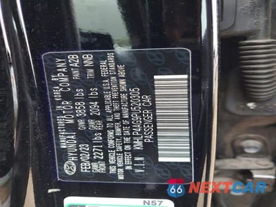 Zdjęcie 12 z 12 samochodu: 2023 HYUNDAI ELANTRA LIMITED VIN:KMHLP4AG9PU520305 - miniatura