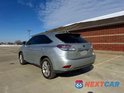 Trzecie zdjęcie samochodu z tyłu: 2012 LEXUS RX 450H VIN:JTJZB1BA0C2407741 - miniatura