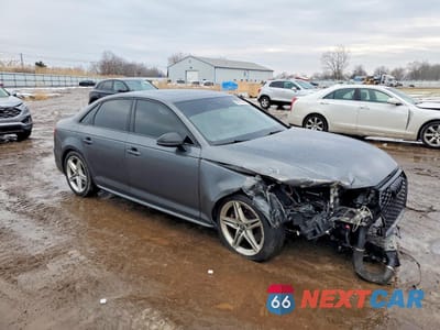 Czwarte zdjęcie samochodu z boku: 2018 AUDI S4 PREMIUM PLUS VIN:WAUB4AF41JA226182 - miniatura