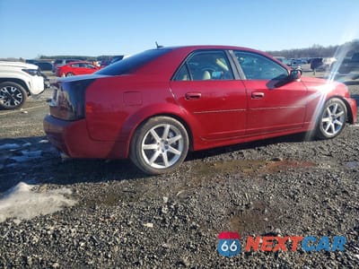 Trzecie zdjęcie samochodu z tyłu: 2005 CADILLAC CTS-V VIN:1G6DN56S950152717 - miniatura