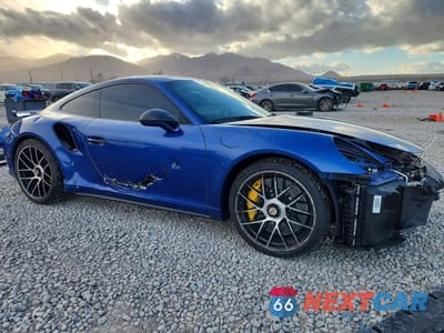 Czwarte zdjęcie samochodu z boku: 2018 PORSCHE 911 TURBO VIN:WP0AD2A91JS156295 - miniatura