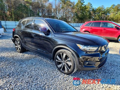 Czwarte zdjęcie samochodu z boku: 2021 VOLVO XC40 RECHARGE VIN:YV4ED3UR3M2567265 - miniatura