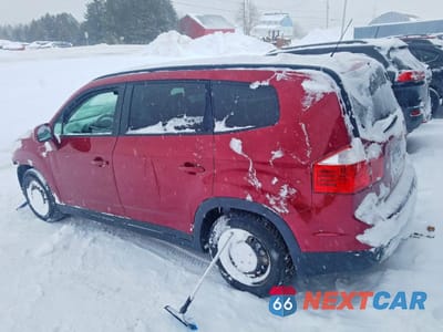 Drugie zdjęcie samochodu z przodu: 2012 CHEVROLET ORLANDO LT VIN:KL77P2EM7CK557754 - miniatura