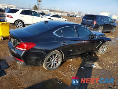 Trzecie zdjęcie samochodu z tyłu: 2021 GENESIS G70 ADVANC VIN:KMTG74LE3MU072691 - miniatura