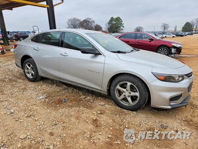 Czwarte zdjęcie samochodu z boku: 2017 CHEVROLET MALIBU LS VIN:1G1ZB5ST7HF176776 - miniatura