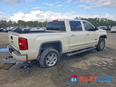 Trzecie zdjęcie samochodu z tyłu: 2014 GMC SIERRA K1500 SLT VIN:3GTU2VEC6EG146997 - miniatura