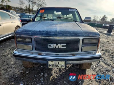 Piąte zdjęcie samochodu w środku: 1990 GMC SIERRA K1500 VIN:1GTDK14K5LZ511426 - miniatura
