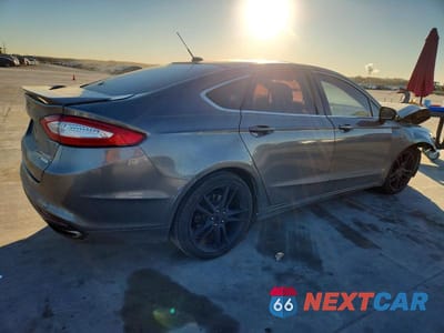 Trzecie zdjęcie samochodu z tyłu: 2014 FORD FUSION TITANIUM VIN:3FA6P0K93ER238536 - miniatura