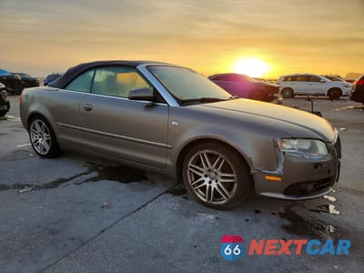 Czwarte zdjęcie samochodu z boku: 2009 AUDI A4 2.0T CABRIOLET VIN:WAUAF48H49K008749 - miniatura