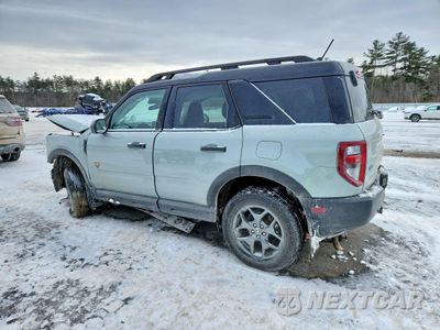 Drugie zdjęcie samochodu z przodu: 2021 FORD BRONCO SPORT BADLANDS VIN:3FMCR9D94MRA65435 - miniatura