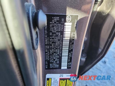 Zdjęcie 12 z 12 samochodu: 2024 TOYOTA CAMRY SE NIGHT SHADE VIN:4T1G31AK9RU075339 - miniatura