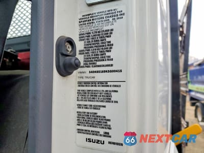 Zdjęcie 10 z 10 samochodu: 2019 ISUZU FTR FLATBED TRUCK VIN:54DK6S169KSG00415 - miniatura