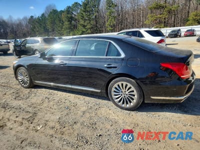 Drugie zdjęcie samochodu z przodu: 2019 GENESIS G90 PREMIUM VIN:KMTF34JA9KU058637 - miniatura