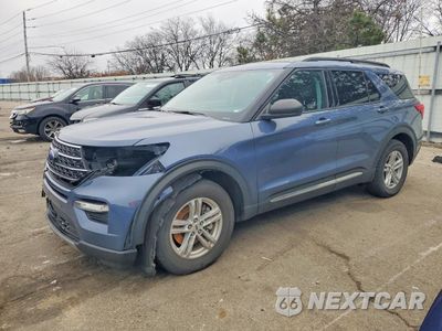 2021 FORD EXPLORER XLT 1FMSK8DH9MGC41422 - główne zdjęcie licytacji z USA - miniatura