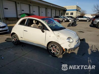 Czwarte zdjęcie samochodu z boku: 2013 FIAT 500 LOUNGE VIN:3C3CFFER3DT686375 - miniatura
