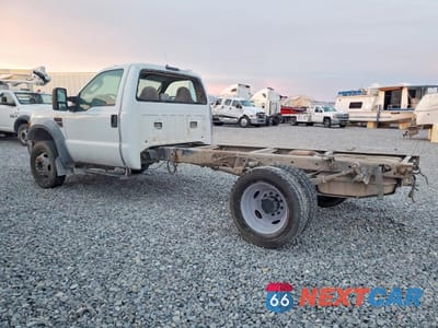 Drugie zdjęcie samochodu z przodu: 2008 FORD F550 SUPER DUTY TRUCK CAB AND CHASSIS VIN:1FDAF56R68EB78057 - miniatura