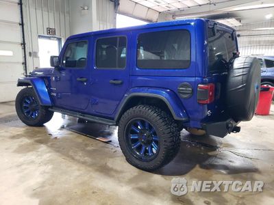 Drugie zdjęcie samochodu z przodu: 2019 JEEP WRANGLER UNLIMITED SAHARA VIN:1C4HJXEN4KW512289 - miniatura