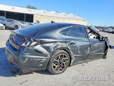Trzecie zdjęcie samochodu z tyłu: 2023 HYUNDAI SONATA N LINE VIN:KMHL14JC6PA272160 - miniatura