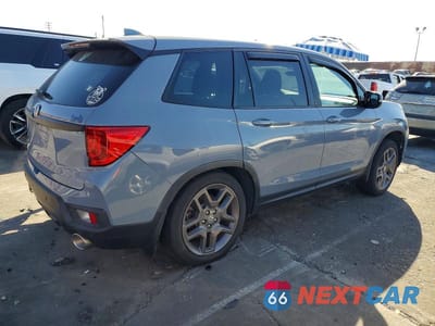 Trzecie zdjęcie samochodu z tyłu: 2022 HONDA PASSPORT VIN:5FNYF7H54NB003955 - miniatura