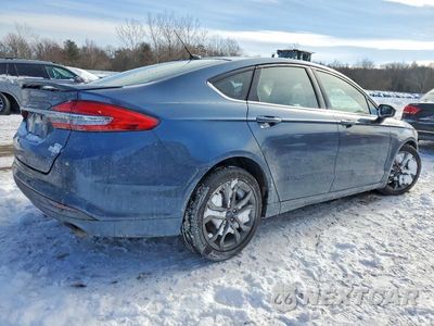 Trzecie zdjęcie samochodu z tyłu: 2018 FORD FUSION SE VIN:3FA6P0HD1JR199662 - miniatura