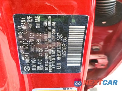 Zdjęcie 14 z 15 samochodu: 2024 HYUNDAI VENUE SEL VIN:KMHRC8A37RU315207 - miniatura