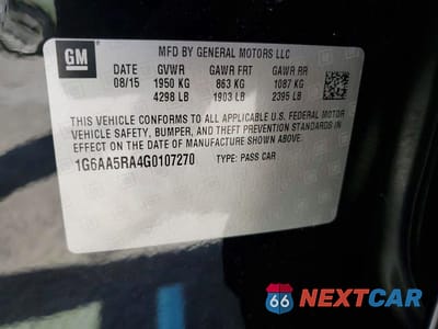 Zdjęcie 12 z 12 samochodu: 2016 CADILLAC ATS VIN:1G6AA5RA4G0107270 - miniatura