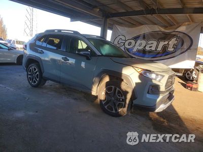 Czwarte zdjęcie samochodu z boku: 2019 TOYOTA RAV4 ADVENTURE VIN:2T3J1RFV3KW019794 - miniatura