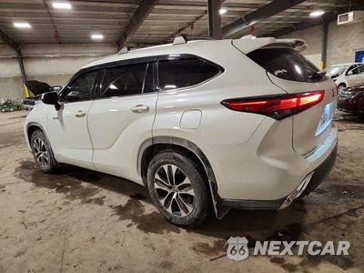 Drugie zdjęcie samochodu z przodu: 2020 TOYOTA HIGHLANDER HYBRID XLE VIN:5TDHBRCH7LS508793 - miniatura