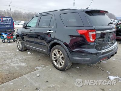 Drugie zdjęcie samochodu z przodu: 2018 FORD EXPLORER LIMITED VIN:1FM5K8F82JGC66894 - miniatura