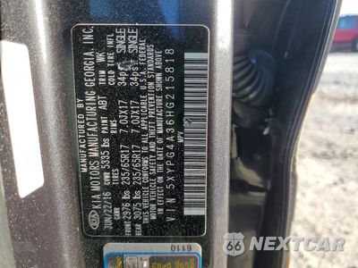 Zdjęcie 14 z 15 samochodu: 2017 KIA SORENTO LX VIN:5XYPG4A36HG215818 - miniatura