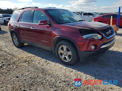 Czwarte zdjęcie samochodu z boku: 2008 GMC ACADIA SLT-1 VIN:1GKEV23708J142516 - miniatura